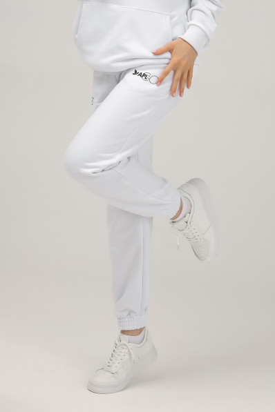 Джоггеры женские APLGO (белые)