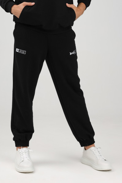 Джоггеры мужские APLGO (черные)