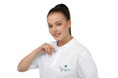 Поло женское BEAUTY (белое)